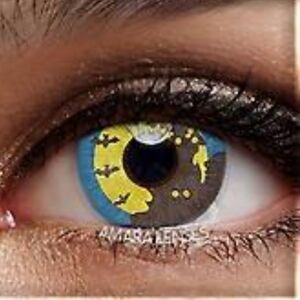 New HD61 BLUE Halloween Contact Eyewear